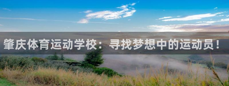 飞速体育官网：肇庆体育运动学校：寻找梦想中的运动员！